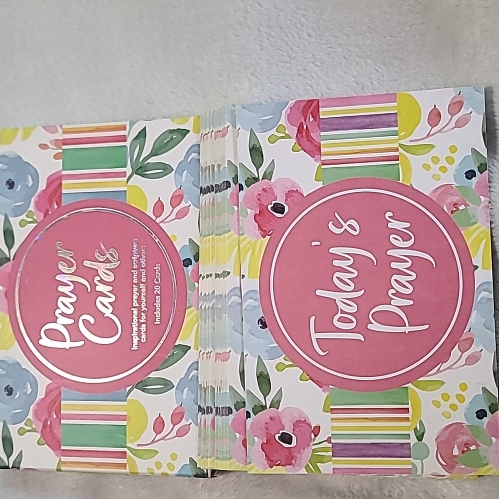 New PRAYER CARDS Includes 20 Unique Inspirational Bible Scripture Cards - Picture 3 of 6
